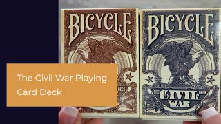 Bicycle The Civil War Playing Card Deck