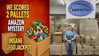 We Scored 2 Pallets 🎉 Amazon Mystery 🎁 + INSANE LEGO Jackpot 🧱💰