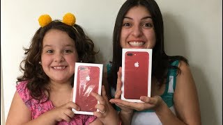 UNBOXING- IPHONE 7 PLUS VERMELHO