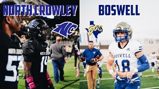 UNDEFEATED MATCHUP COMES DOWN TO THE WIRE 🔥🔥 North Crowley vs Boswell | Texas High School Football