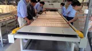 高週波木材拼板機  HIGH FREQUENCY WOOD BOARD JOINING MACHINE