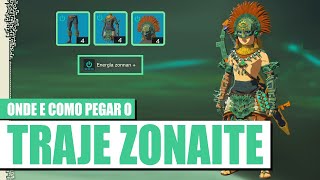 ZELDA TEARS OF THE KINGDOM - ONDE E COMO PEGAR O TRAJE ZONAITE (Zonaite Armor Set)