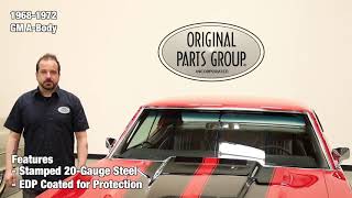 OPGI Product Spotlight: 1968-1972 GM A-Body Outer Cowl Grille Panels