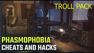 TROLLING CHEATS REVIEW|PHASMOPHOPIA|2023 info, ghost, open doors