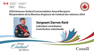 Sergeant Darren Reid