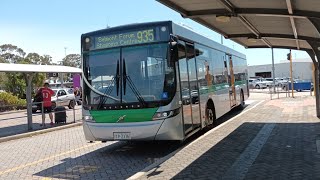 [Remember Old Terminus] Transperth Bus Route No. 935 (TP2376) Perth Airport T3\u0026T4 to Kings Park