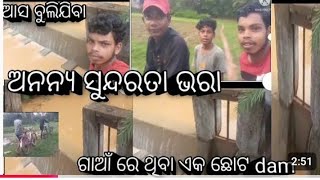 ଗାଆଁ ବିଲ ମଝିରେ ସୁନ୍ଦରତା ଭରା , ଏକ ଛୋଟ dam#jhatikipashi@Badmashkinglaba