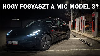 Hogyan fogyaszt a Kínában gyártott (MIC) Model 3 SR+ 2020 télen?