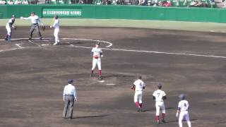 ≪選抜≫甲子園(2017)　２回戦　静岡－大阪桐蔭　１回裏