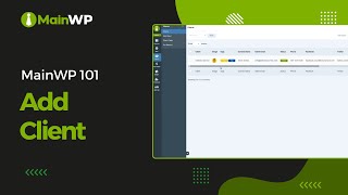 Add Client - MainWP 101