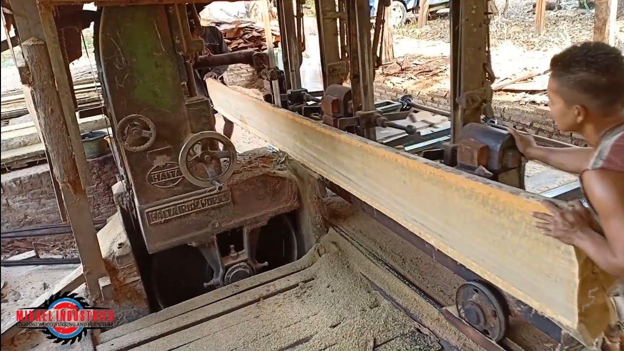Sawing Beautiful Teak Wood Youtube