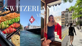 SWITZERLAND TRAVEL VLOG | Chocolate factory, exploring Geneva and Montreux, food spots, solo travel