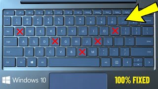 Fix Some keys on Laptop Keyboard Not Working in Windows 10 | Solve keyboard keys Won't typing ⌨️ ✅