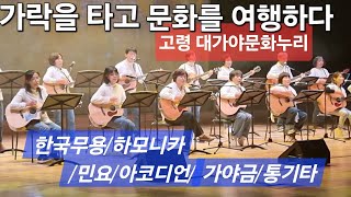 고령문화원 종합발표회(24.11.22.대가야문화누리 우륵홀) 한국무용/하모니카/아코디언/가야금/통기타