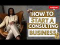 How To Start an ONLINE Consulting Business Under $500 or With NO MONEY | EllieTalksMoneyTour.com