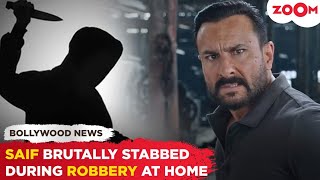 Saif Ali Khan STABBED multiple times after robbery attempt at his Mumbai house; undergoes SURGERY!