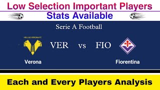 VER vs FIO Dream11 Prediction | Verona vs Fiorentina Dream11 | Ver vs Fio Dream11 Today