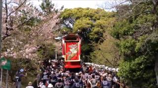 2014年　半田市協和西組白山神社坂上げ動画