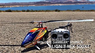 Align T-Rex 500XT “Torque Tube” Flight By Ben “The Gambler” Storick