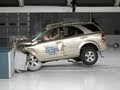 2003 Kia Sorento moderate overlap IIHS crash test