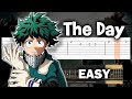 My Hero Academia OP1 - The Day - Guitar tutorial (TAB)