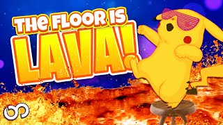 Pokémon Freeze Dance for Kids 🔥 The Floor is Lava Game 🔥 Just Dance Brain Break 🔥 Pokemon GoNoodle