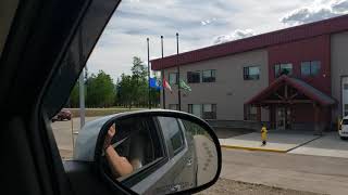 Entering the Town Grande Cache