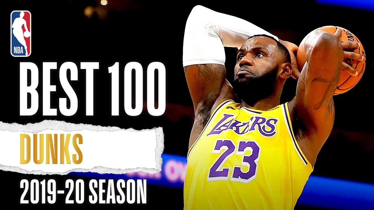Top 100 Dunks 2019 20 Nba Season Public Content Network The