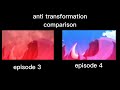 anti transformation comparison