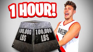 I Lifted 100,000 Pounds in 1 Hour…