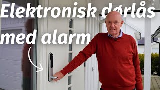 Derfor har Ola elektronisk dørlås med alarm fra Verisure