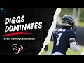 Stefon Diggs Dominates in Texans Training Camp!