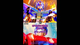 OPTIMUS PRIME VS SENTINEL PRIME (TFO)مقایسه آپتیموس پرایم علیه سانتینر پرایم #whoisstrongest #مقایسه