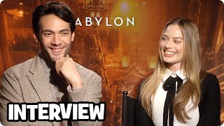 BABYLON - Margot Robbie & Diego Calva Official Interview