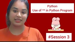 CBSE COMPUTER SCIENCE | USE OF ** IN PYTHON PROGRAM | Class XI and XII | CBSE BOARDEXAM 2022