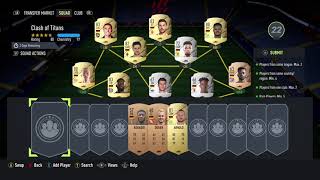 CLASH OF TITANS SBC CHEAPEST SOLUTION *NO LOYALTY* - Fifa 22 Ultimate Team