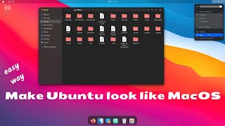 GNOME 42 Customization - Make UBUNTU 22.04 Look Like MacOS | MACUBUNTU Customization | NCX Tech