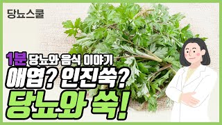 당뇨에 좋다는 [쑥] 이야기 | 당뇨와 음식 시리즈 12편