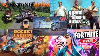 🔴live stream 6 hour non stop Aaj kaun se game khelen Multiplayer LIVE | Gameplay ets2 gta5 beamg