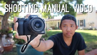 Canon M50 Manual Video Settings | How to shoot in manual video