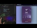 ASMR Programming - Coding Weather App UI - No Talking