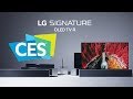 LG Roll Up TV Review CES 2019 of LG Signature OLED TV R: Model 65R9