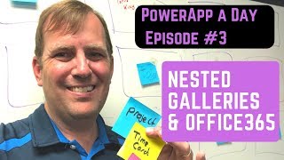 PowerApp Nested Galleries and the Office365 User Functions