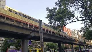 (1130312) 台北捷運 文湖線BT370型往動物園列車BR12中山國中出站