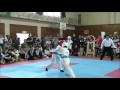 空手　全九州大会　小学５年生男子中級の部　決勝　2017年