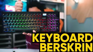 Keyboard Sedap Dengan Skrin LCD, Jenis Gasket - Review Tecware Spectre 96