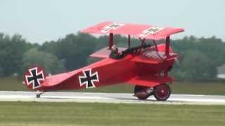 FOKKER DR.I, NIEUPORT 28 \u0026 SOPWITH 1 1/2 STRUTTER - Hamilton Air Show 2013