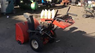 MTD Yard Machines 8/26 Snow Blower | For Sale | Online Auction