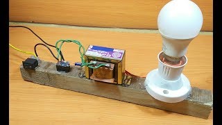 How to Make a simple 12v to 220v inverter(dc to ac) at home easily without any ic/transistor