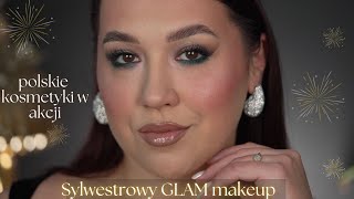 CHAT makeup || SZYBKI Sylwestrowy makijaż LAST MINUTE ✨  Budżetowo i z kolorem 🎉